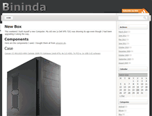 Tablet Screenshot of bininda.com
